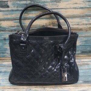 Calvin Klein Collection Shiny Black Pursw